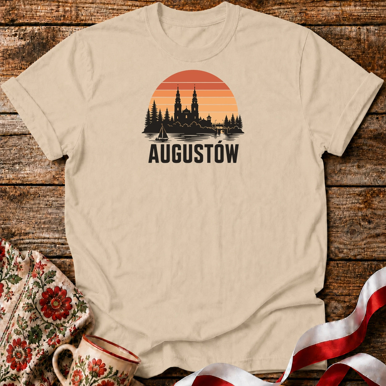 Augustów Sunset Unisex T-Shirt