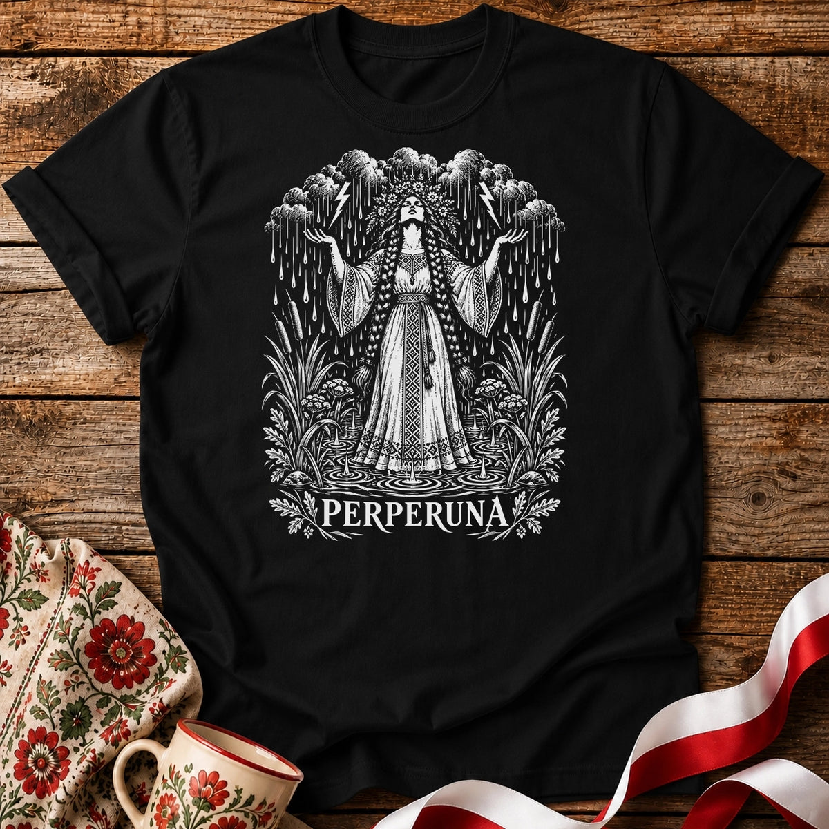 Perperuna Rain Maiden Unisex T-Shirt