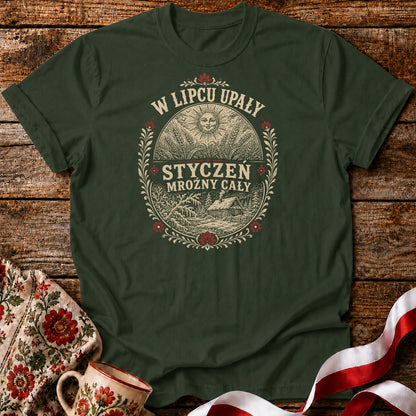 W Lipcu Upały Unisex T-Shirt
