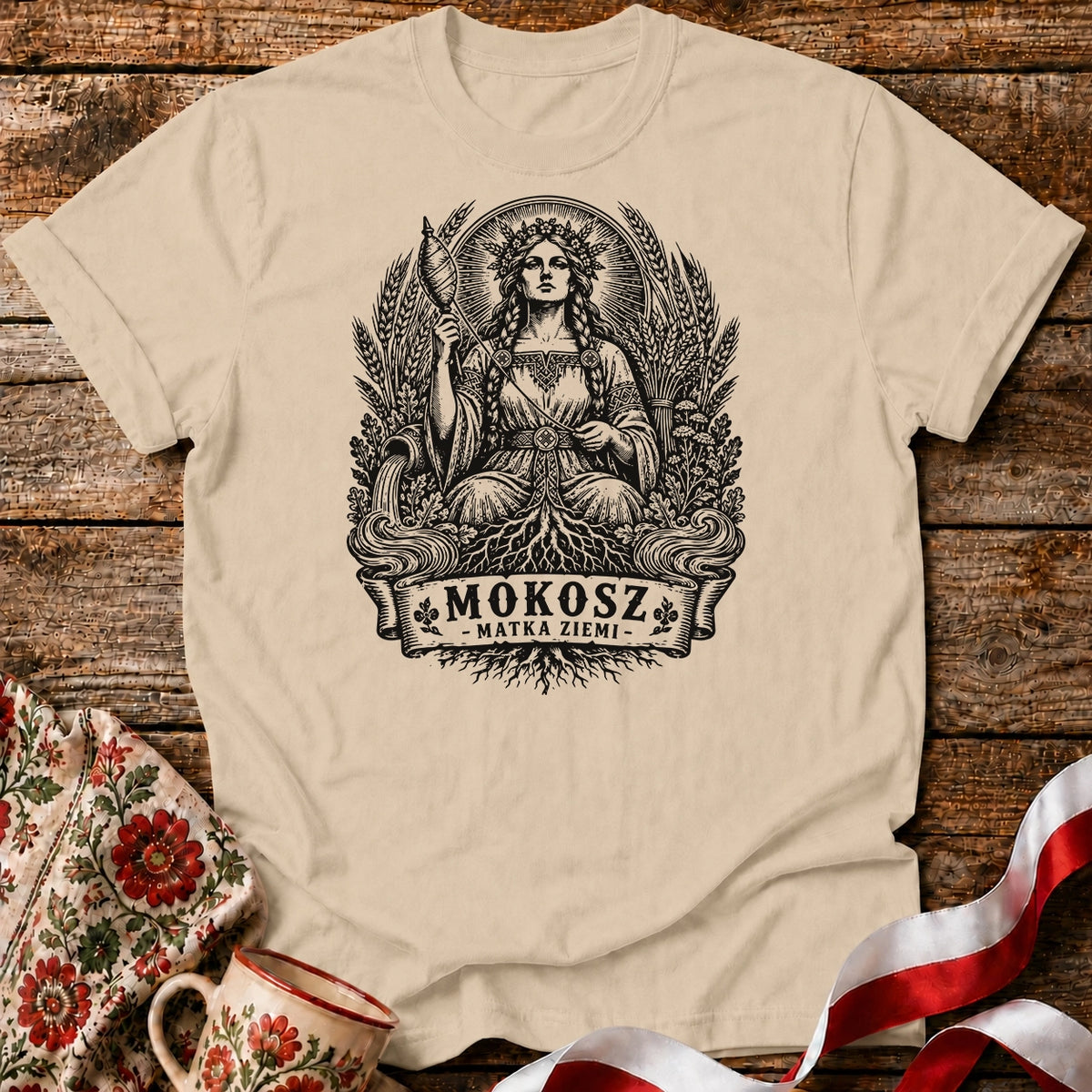 Mokosz Matka Ziemi Unisex T-Shirt