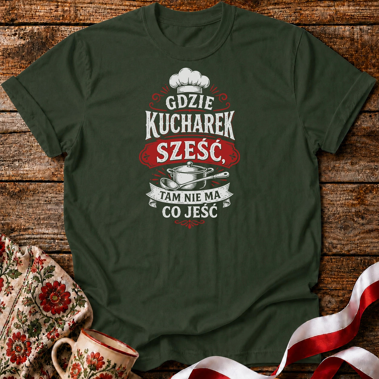 Gdzie Kucharek Sześć Unisex T-Shirt