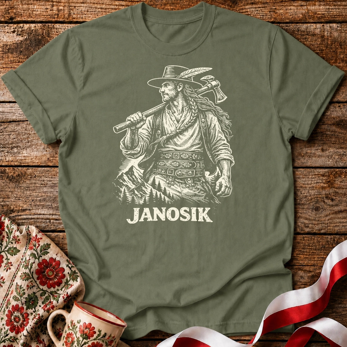 Janosik Slavic Legend Unisex T-Shirt