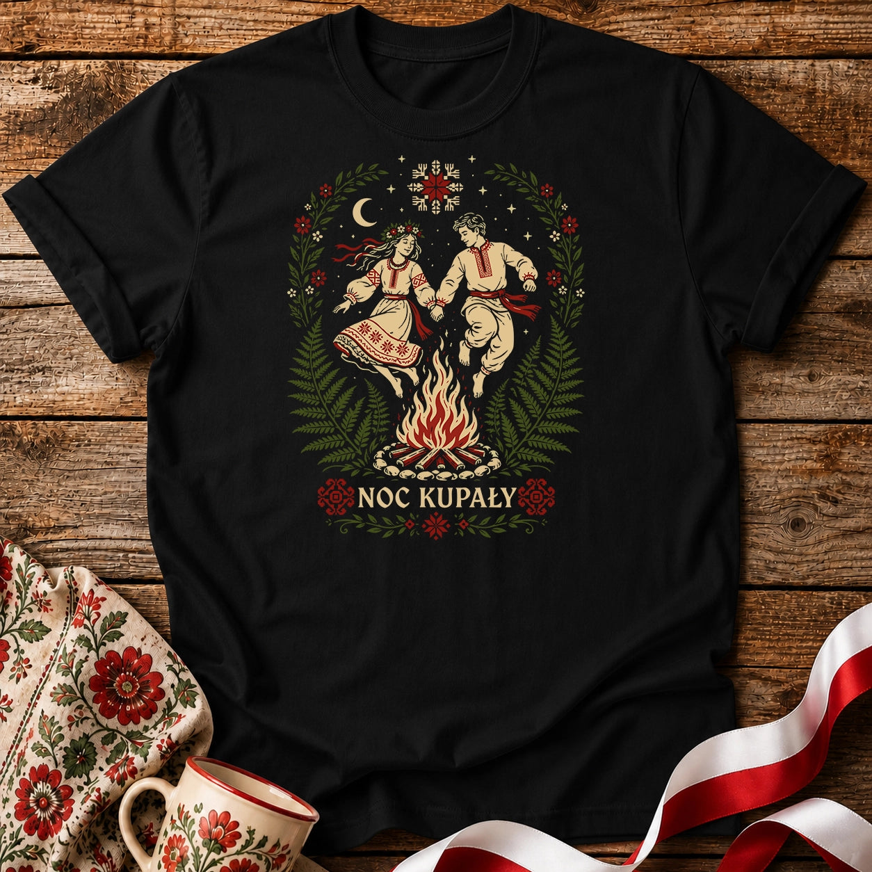 Noc Kupały Dance Unisex T-Shirt
