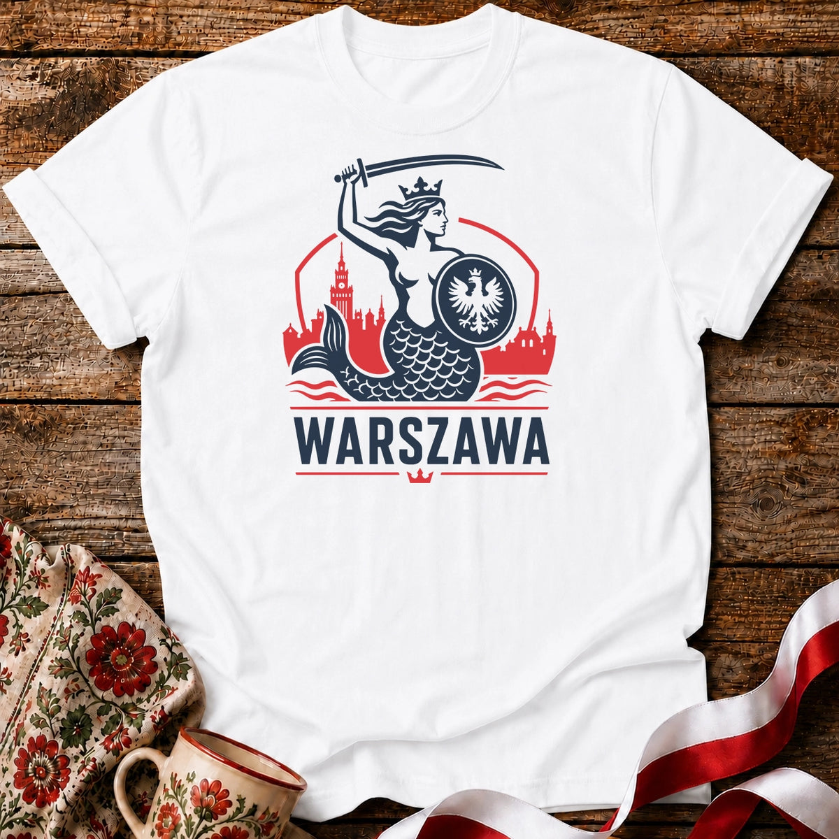 Warszawa Syrenka Unisex T-Shirt