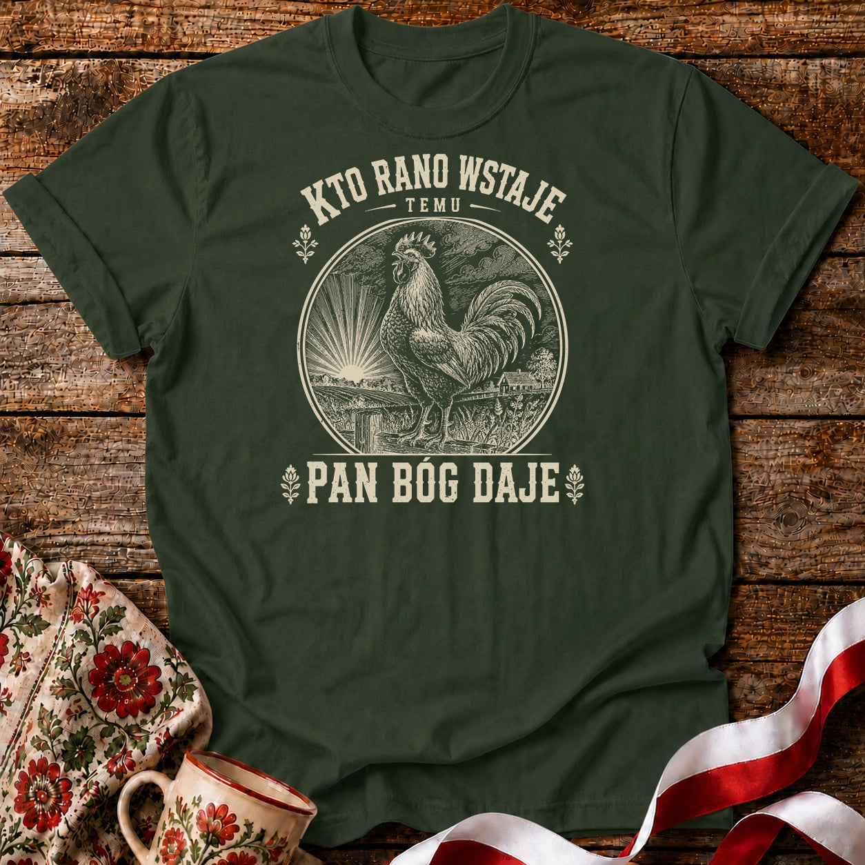 Kto Rano Wstaje Unisex T-Shirt