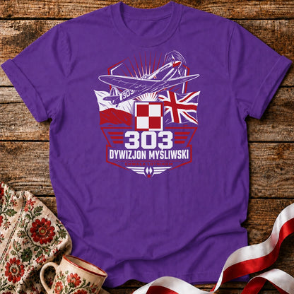 Dywizjon 303 Chwała Lotnikom Unisex T-Shirt