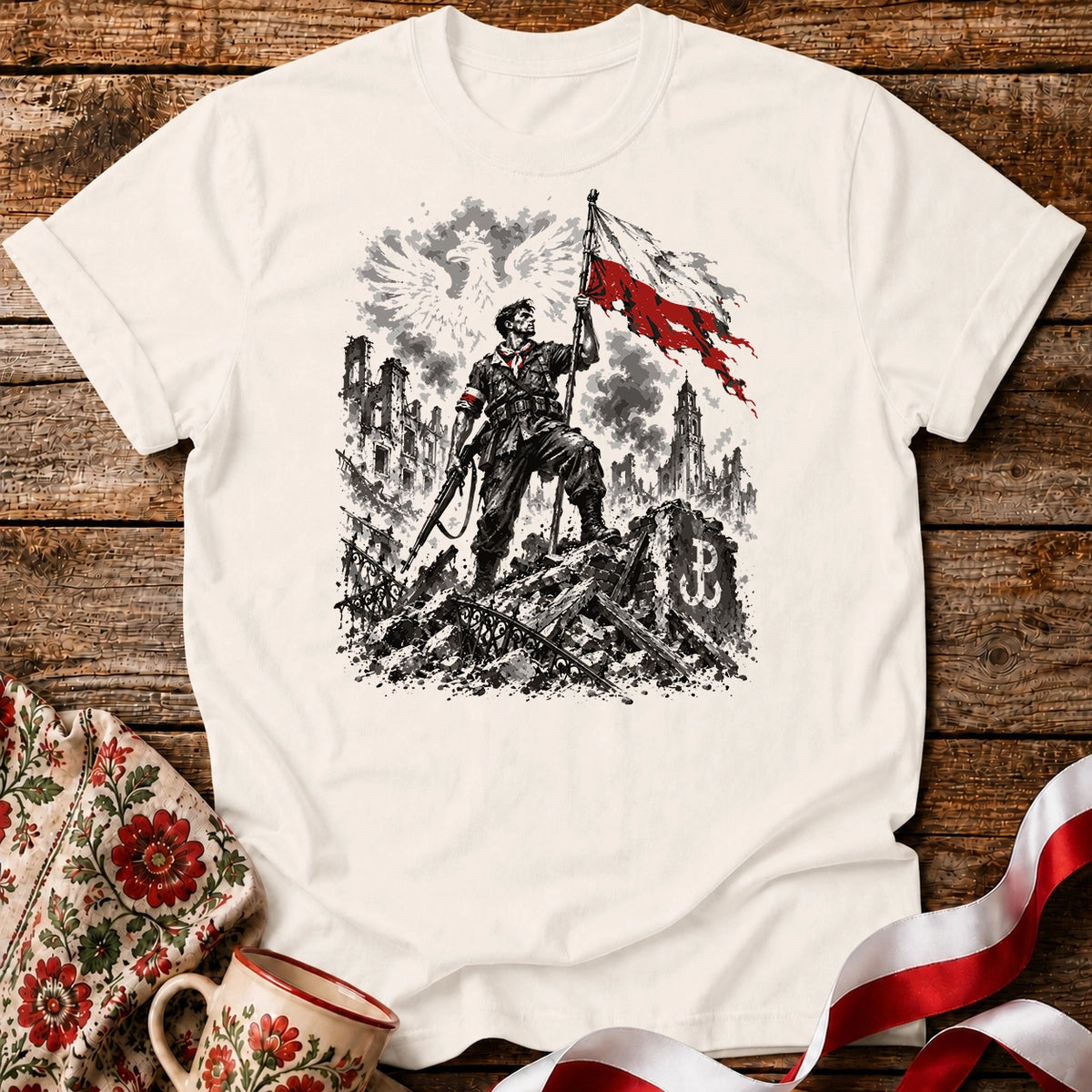 Powstanie Warszawskie 1944 Unisex T-Shirt