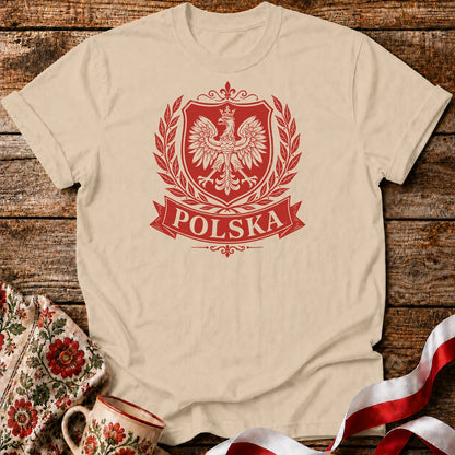 Polska Eagle Crest Unisex T-Shirt
