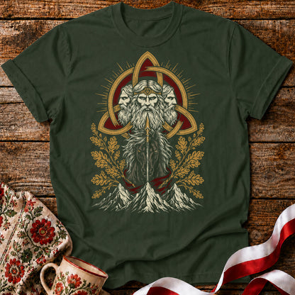 Triglav Triquetra Slavic Mythology Unisex T-Shirt