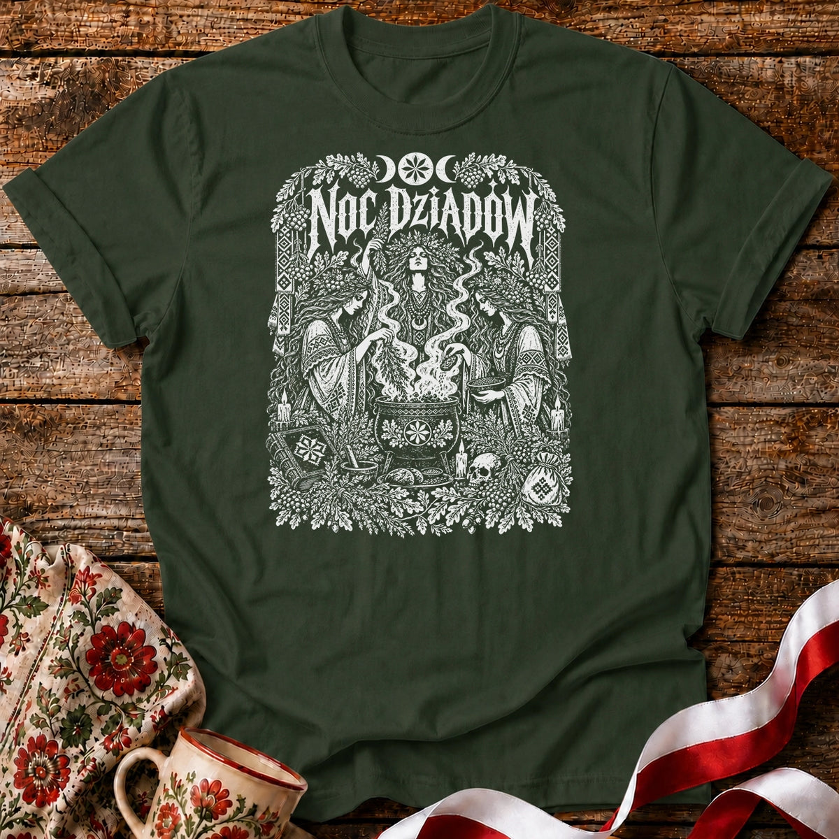 Noc Dziadów Ancestral Gathering Unisex T-Shirt