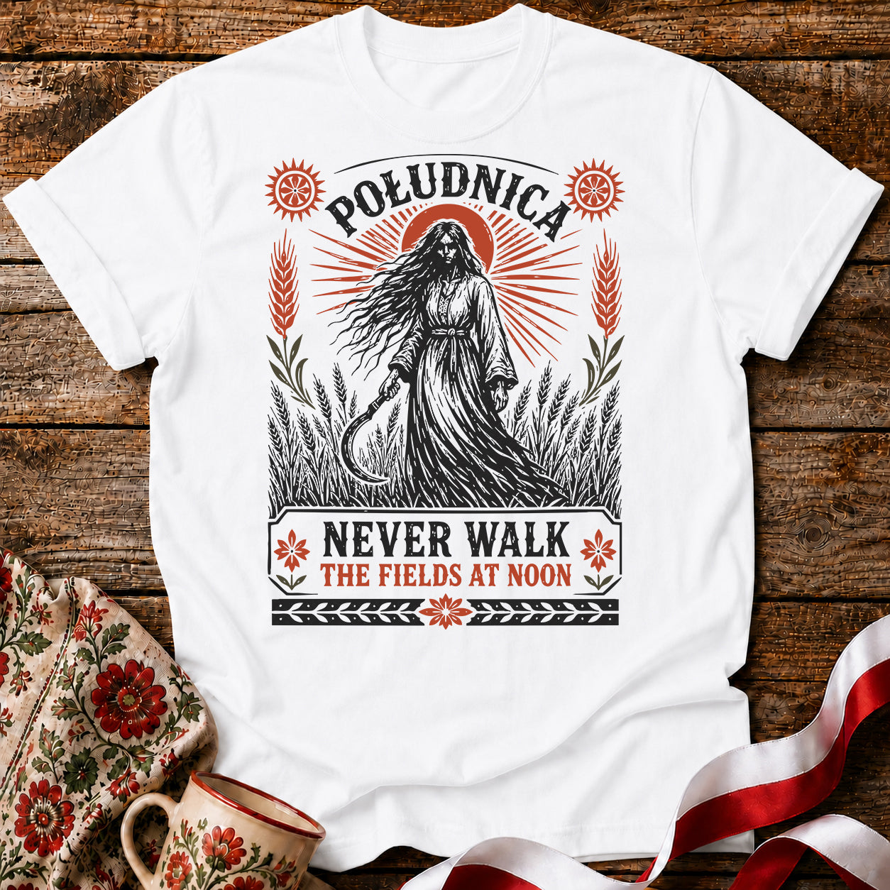 Południca Slavic Demon Unisex T-Shirt