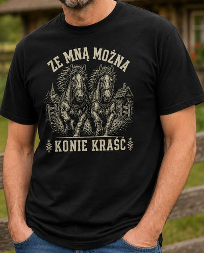 Konie Kraść Unisex T-Shirt