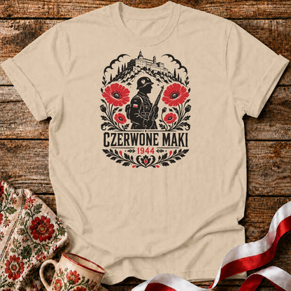 Czerwone Maki 1944 Unisex T-Shirt
