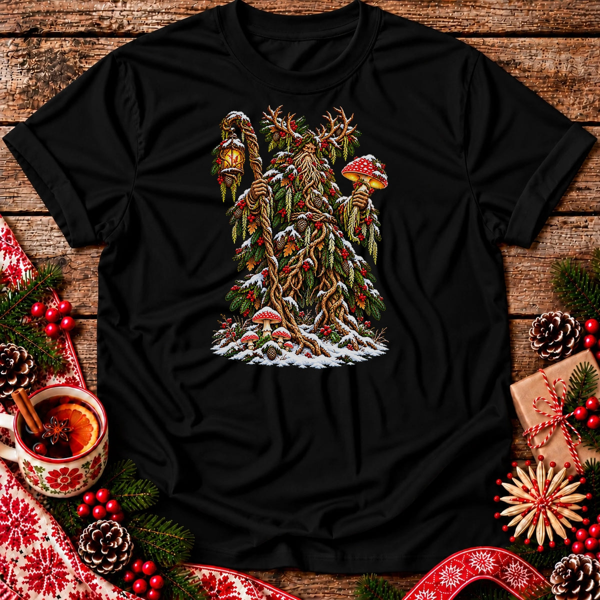 Christmas Leshy with Lantern Unisex T-Shirt