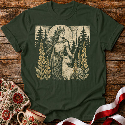 Dziewanna Forest Goddess Unisex T-Shirt
