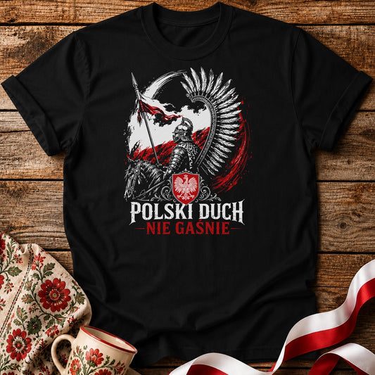 Polski Duch Nie Gaśnie Unisex T-Shirt
