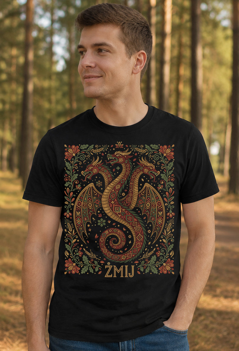 Żmij Fire Guardian Unisex T-Shirt