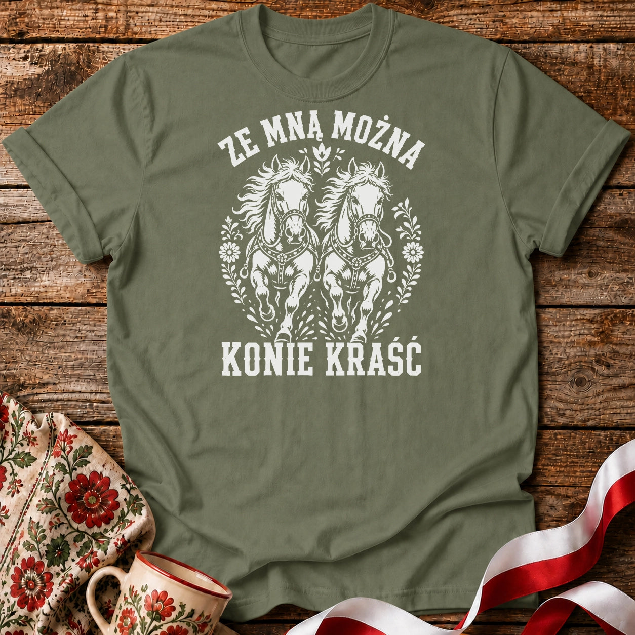 Konie Kraść Unisex T-Shirt