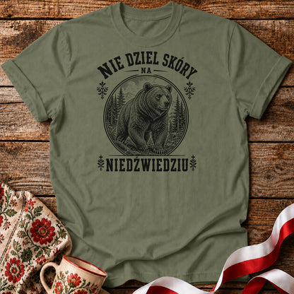 Nie Dziel Skóry Na Niedźwiedziu Unisex T-Shirt