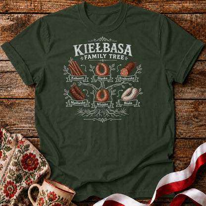 Kiełbasa Family Tree Unisex T-Shirt