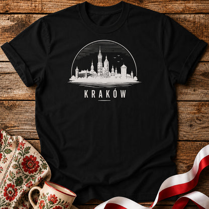 Kraków Skyline Polish City Unisex T-Shirt