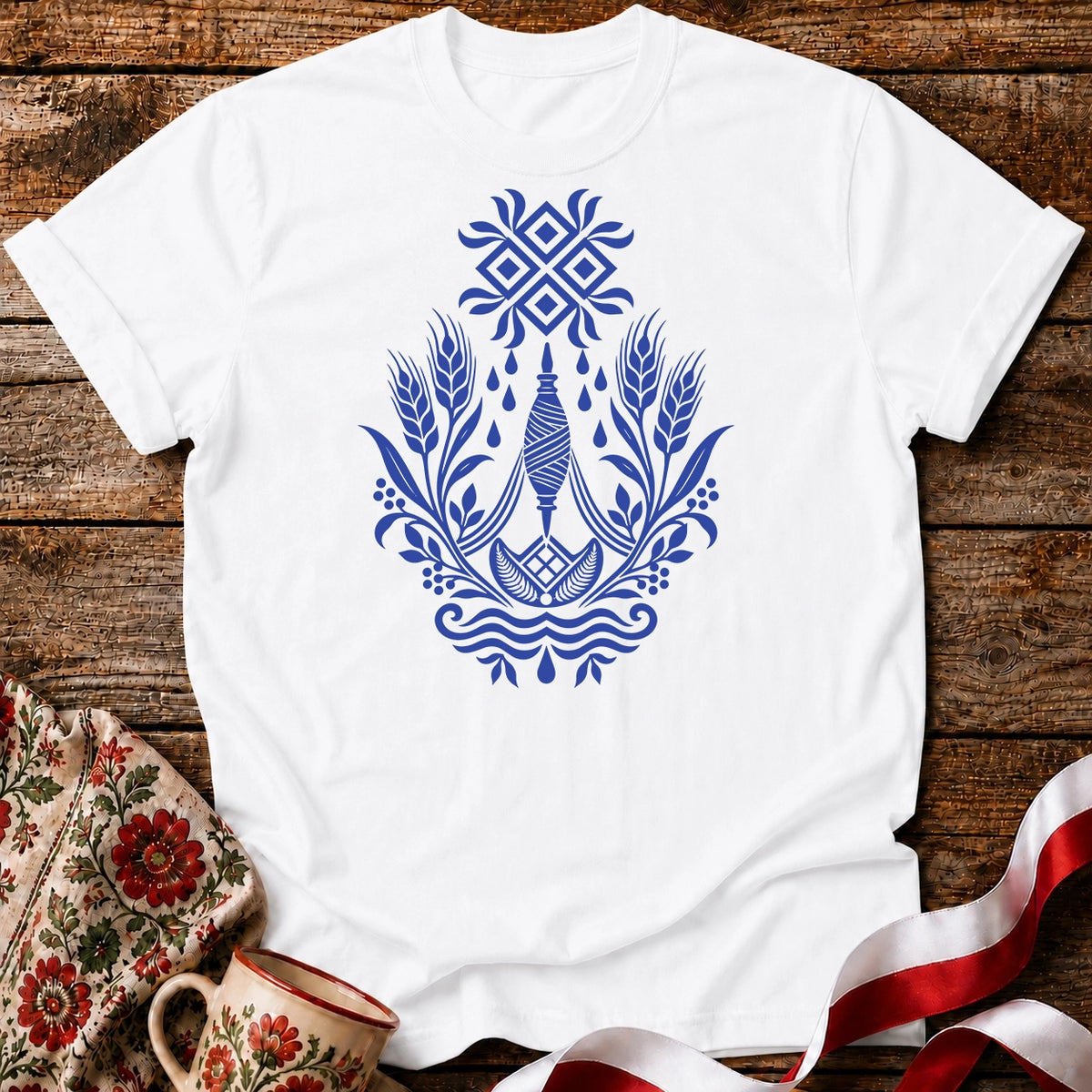 Mokosz Folk Symbol Unisex T-Shirt