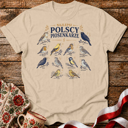 Polscy Piosenkarze Bird Choir Unisex T-Shirt