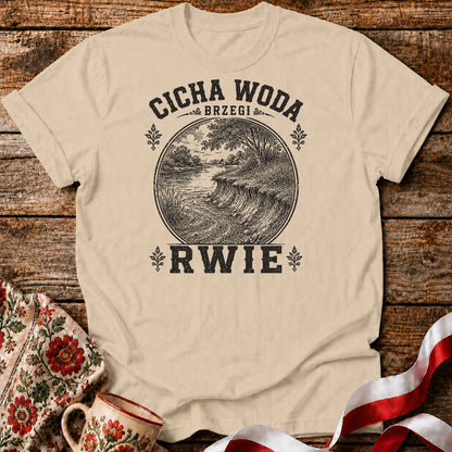 Cicha Woda Brzegi Rwie Unisex T-Shirt
