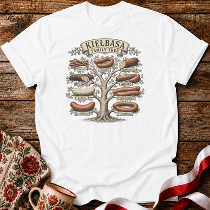 Kiełbasa Family Tree Unisex T-Shirt