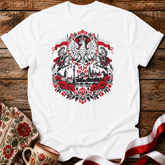 Polish Eagle and Winged Hussars Unisex T-Shirt