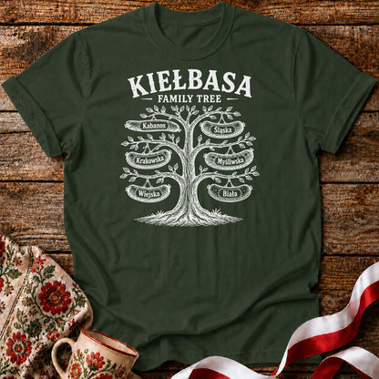Kiełbasa Family Tree Unisex T-Shirt