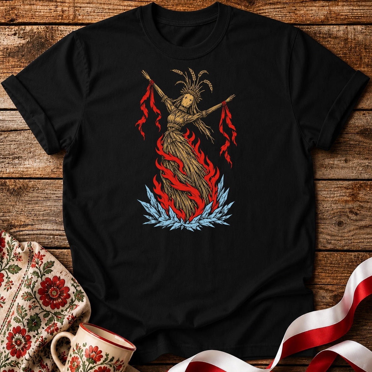 Marzanna Slavic Mythology Unisex T-Shirt