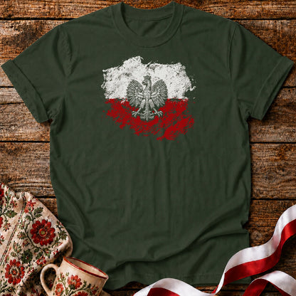 Polish Map Eagle Unisex T-Shirt