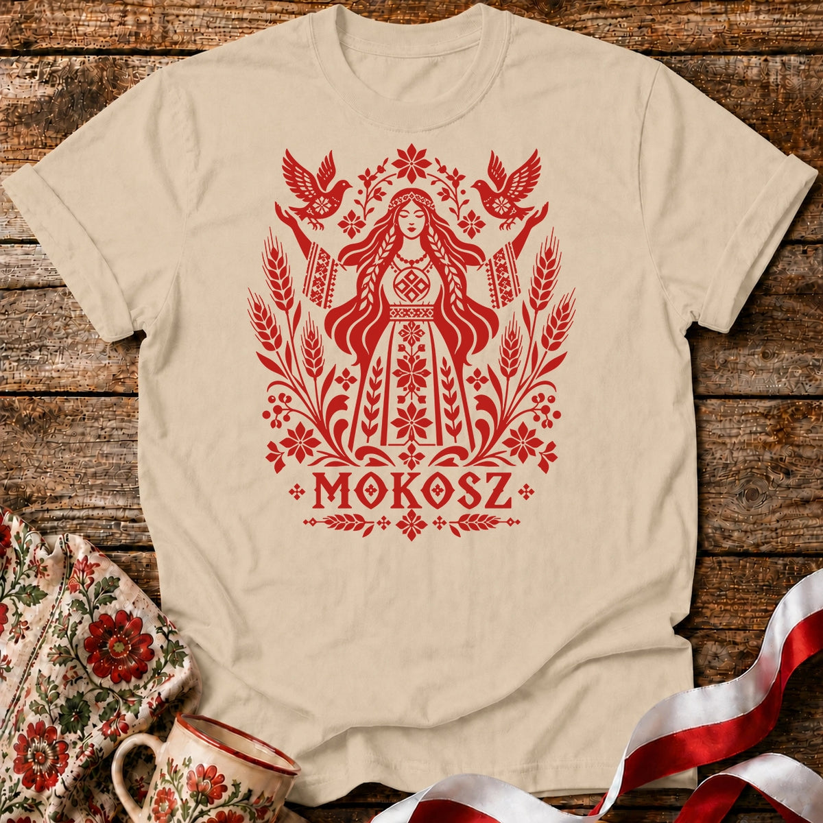 Mokosz Folk Goddess Unisex T-Shirt
