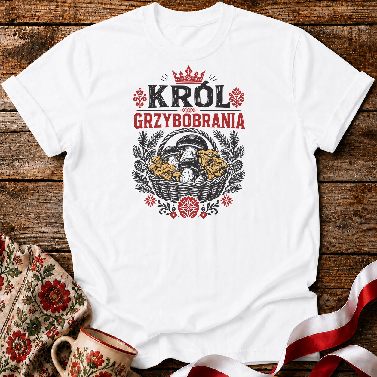 Król Grzybobrania Unisex T-Shirt