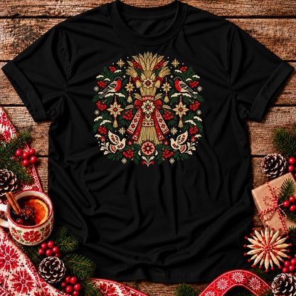 Polish Christmas Sheaf Unisex T-Shirt