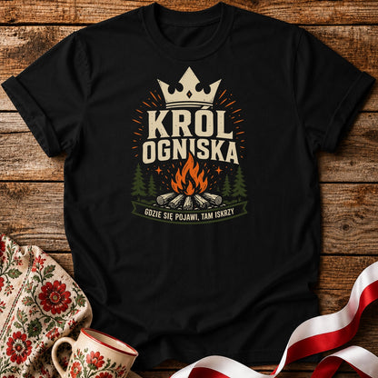 Król Ogniska Unisex T-Shirt
