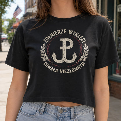Żołnierze Wyklęci Women’s Heavyweight Boxy Tee