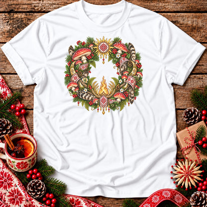 Slavic Christmas Wreath Unisex T-Shirt