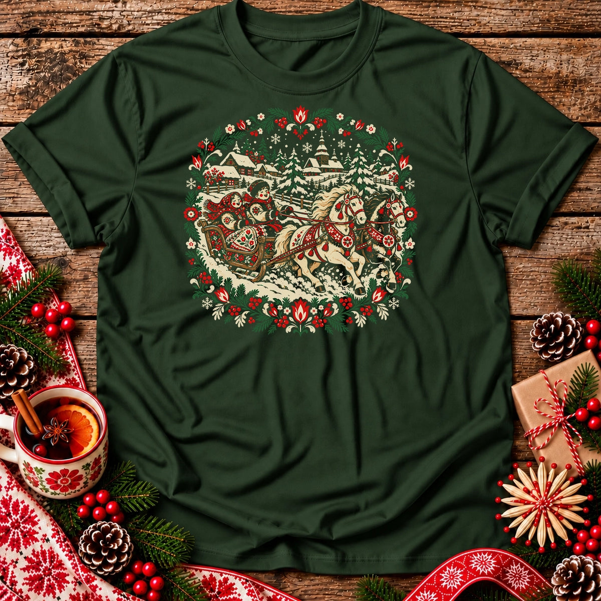 Polish Christmas Kulig Unisex T-Shirt