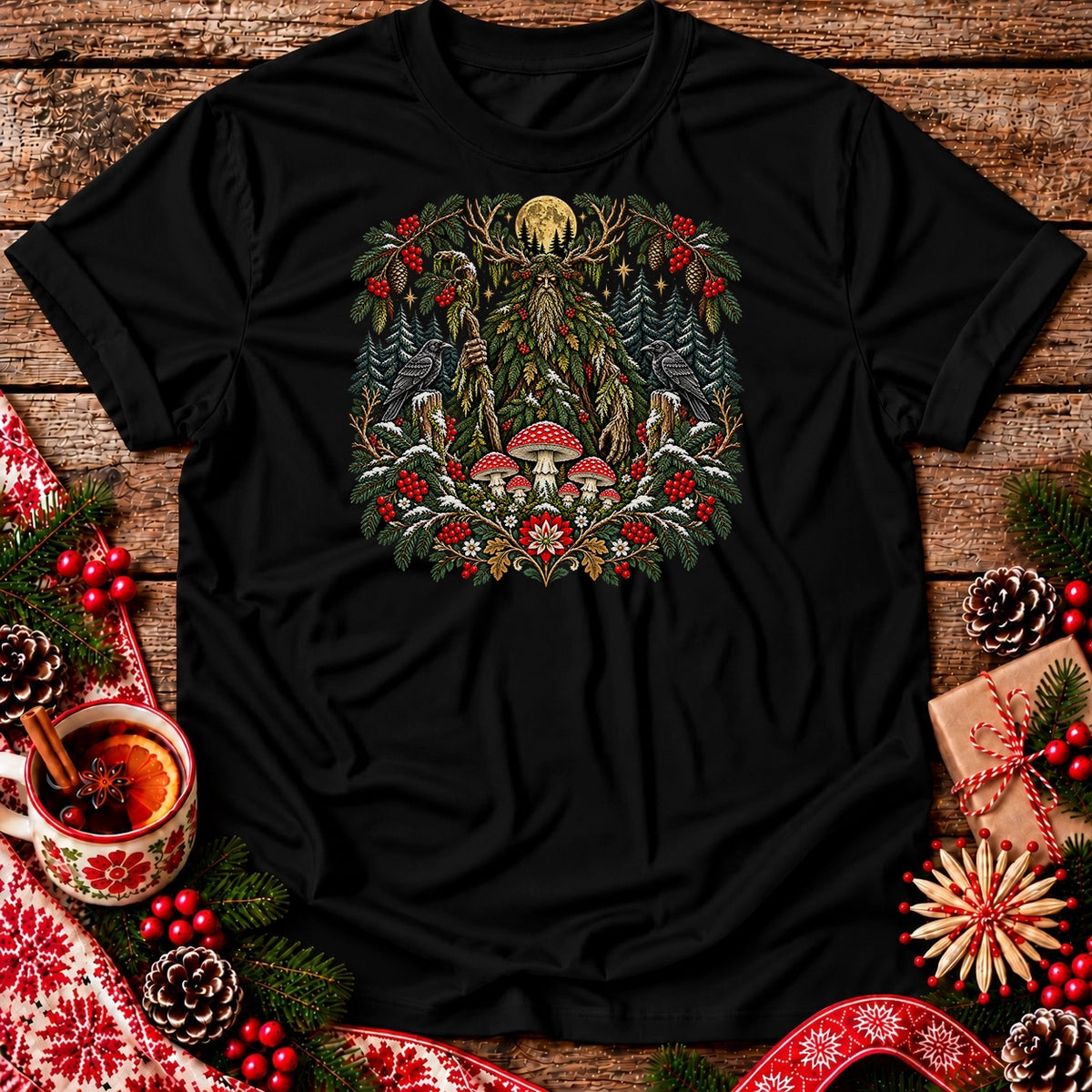 Christmas Leshy Under the Full Moon Unisex T-Shirt