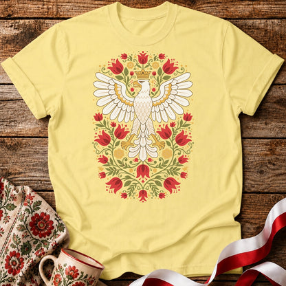 Crowned White Eagle Unisex T-Shirt