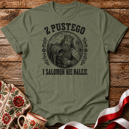 Z Pustego I Salomon Nie Naleje Unisex T-Shirt