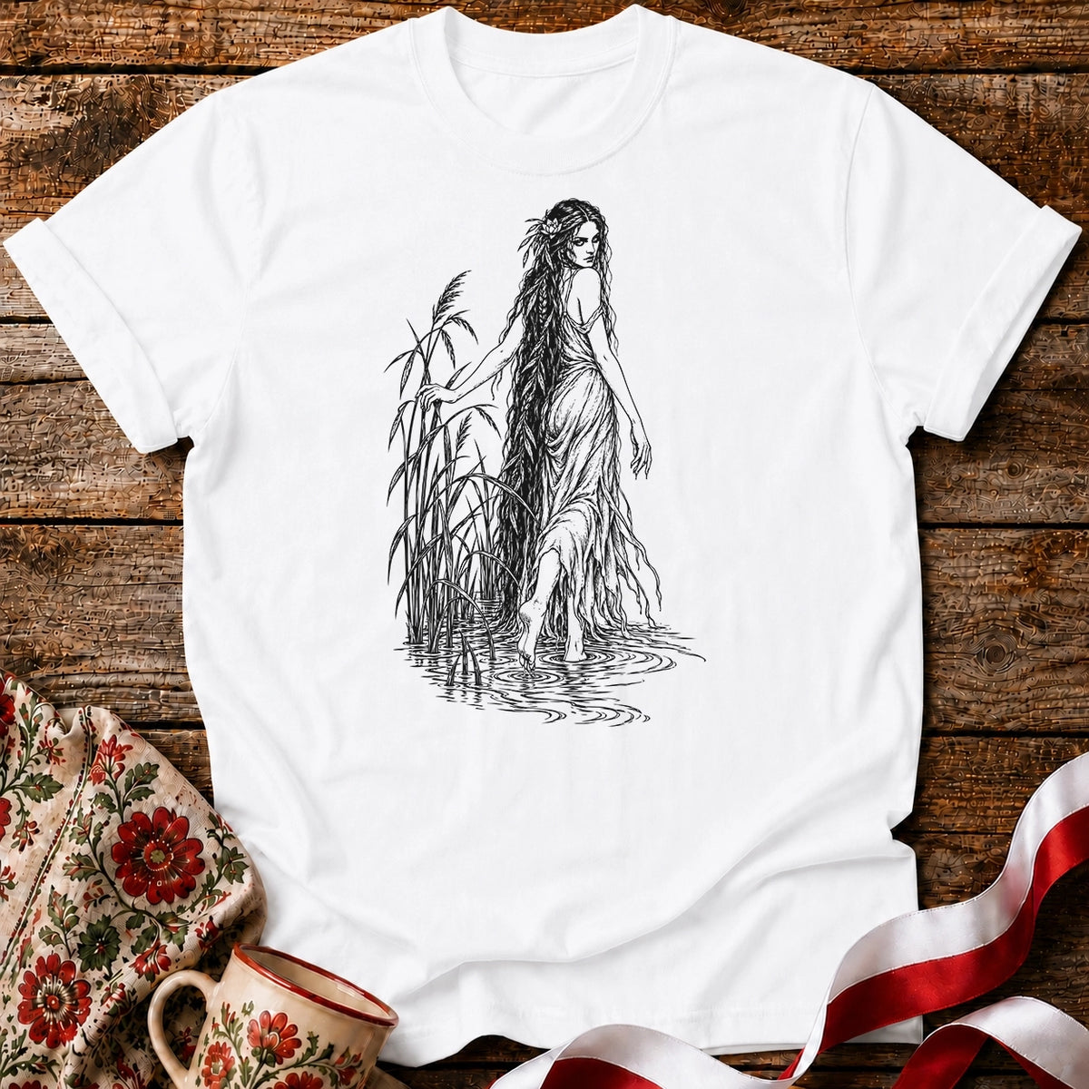 Rusalka in the Reeds Unisex T-Shirt