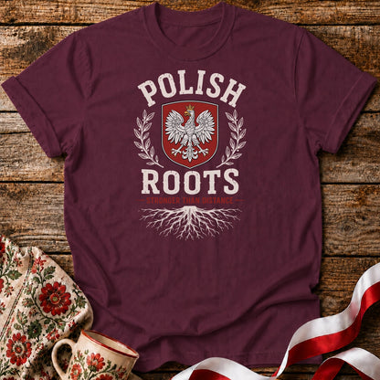 Polish Roots Stronger Unisex T-Shirt
