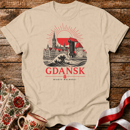 Gdańsk Miasto Wolności Unisex T-Shirt