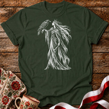 Marzanna and the Raven Unisex T-Shirt