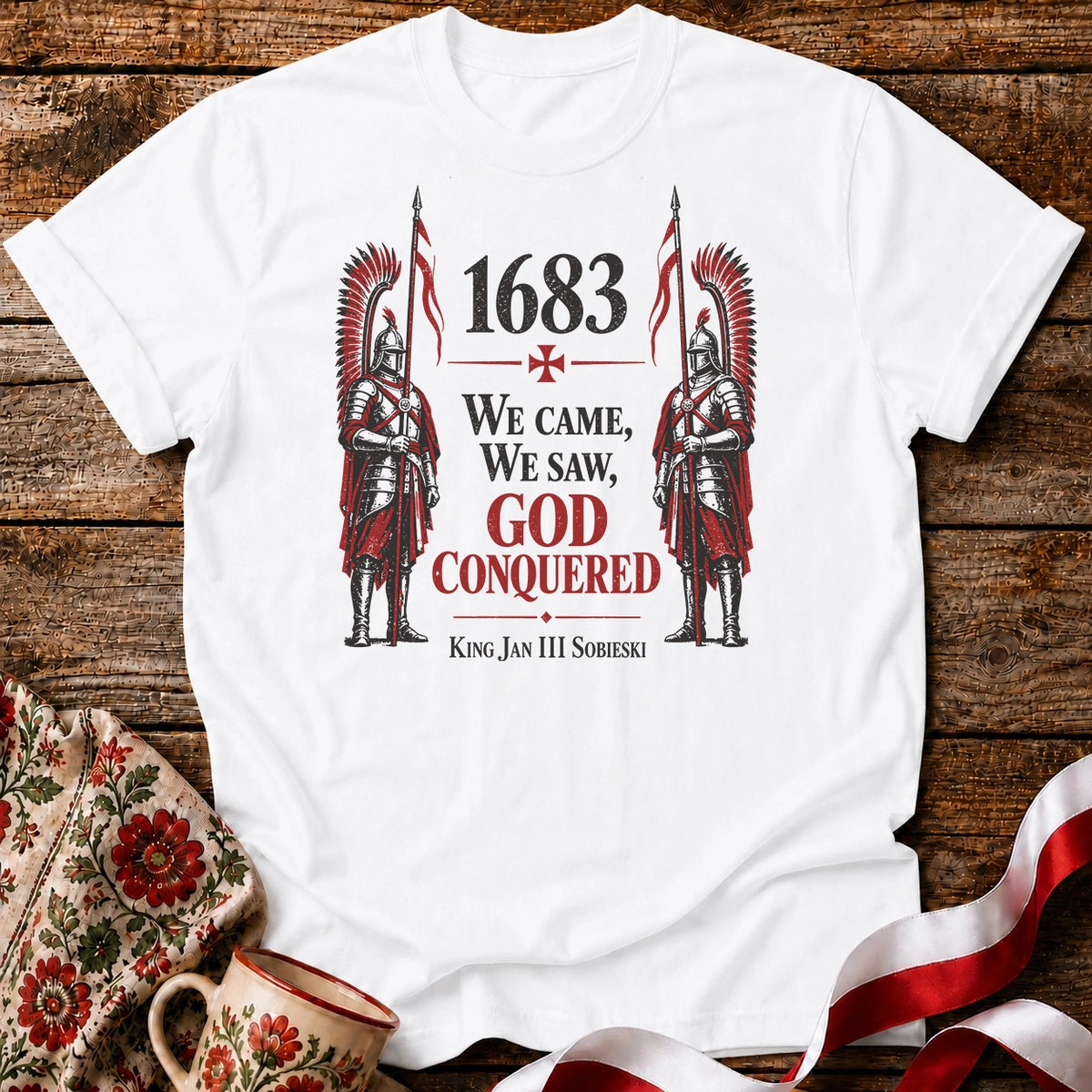 1683 God Conquered Hussars Unisex T-Shirt