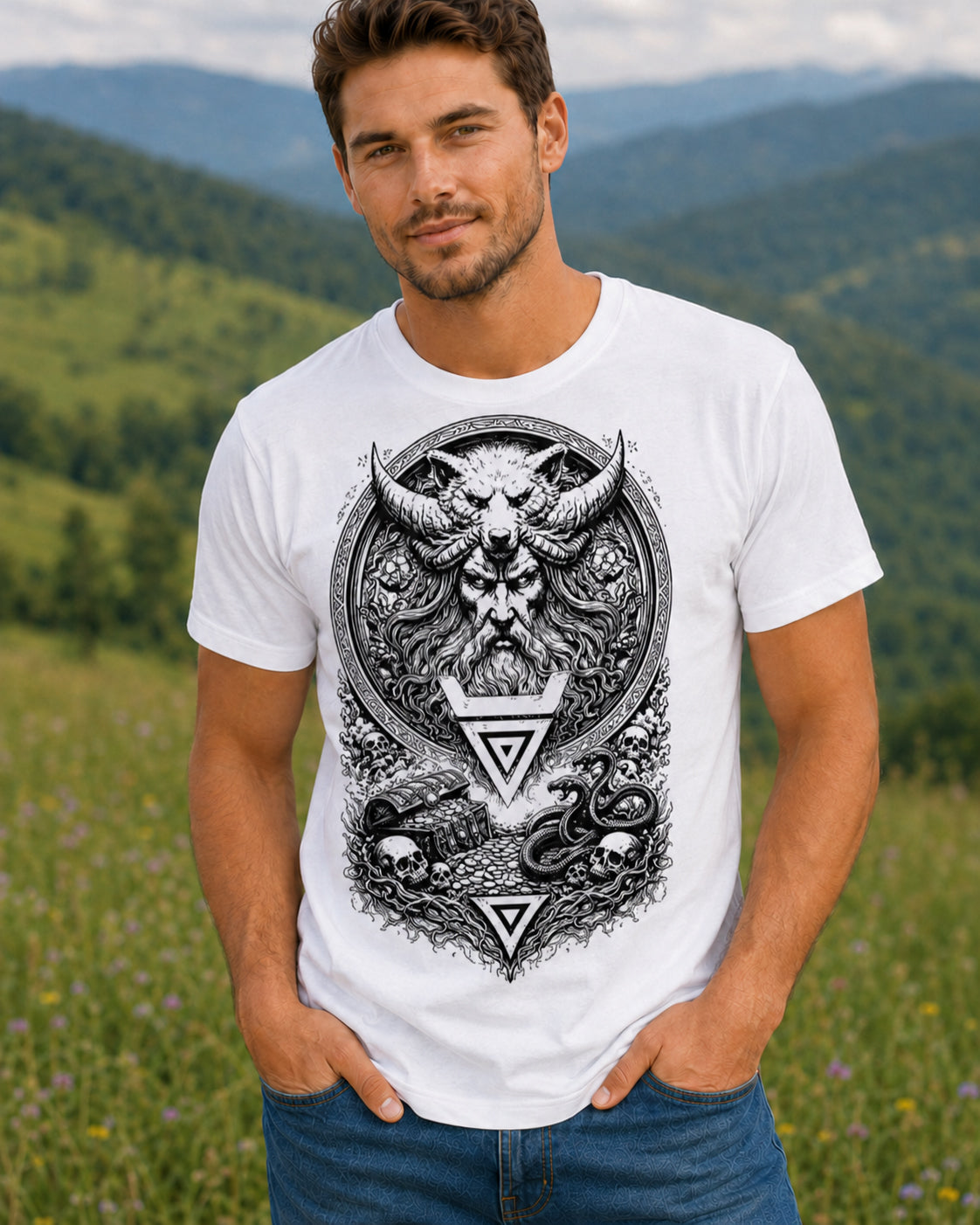 Weles Slavic Earth God Unisex T-Shirt