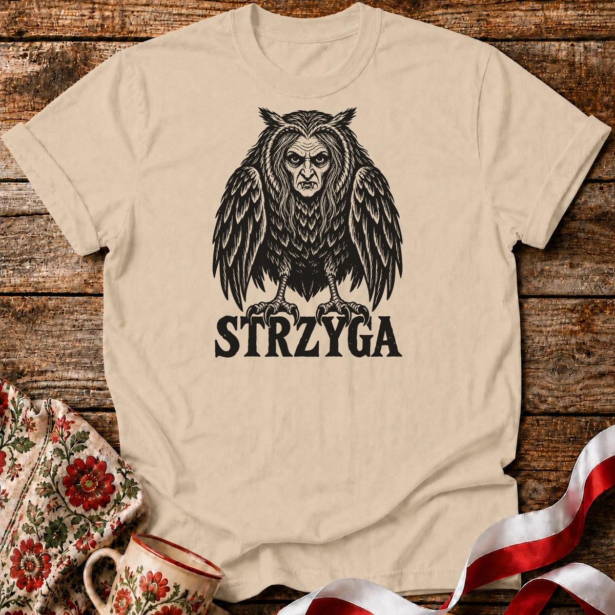 Strzyga Owl Demon Unisex T-Shirt